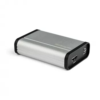StarTech.com HDMI uz USB C video uzņemšanas ierīce 1080p 60 kadri/s - UVC - ārējais USB 3.0 Type-C uztveršanas/tiešraides straumēšanas - HDMI audio/video ierakstītāja adapteris - darbojas ar USB-C/USB-A/Thunderbolt 3 - TAA