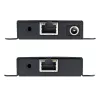 StarTech.com 4K HDMI pagarinātājs pa CAT6/CAT5 Ethernet kabeli, 4K 30Hz vai 1080p 60Hz video pagarinātājs, HDMI pa Ethernet kabeli, HDMI raidītāja un uztvērēja komplekts, IR tālvadība