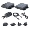 StarTech.com 4K HDMI pagarinātājs pa CAT6/CAT5 Ethernet kabeli, 4K 30Hz vai 1080p 60Hz video pagarinātājs, HDMI pa Ethernet kabeli, HDMI raidītāja un uztvērēja komplekts, IR tālvadība