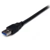 StarTech.com 2 m melns SuperSpeed USB 3.0 pagarinātājkabelis A–A – vīr./siev.