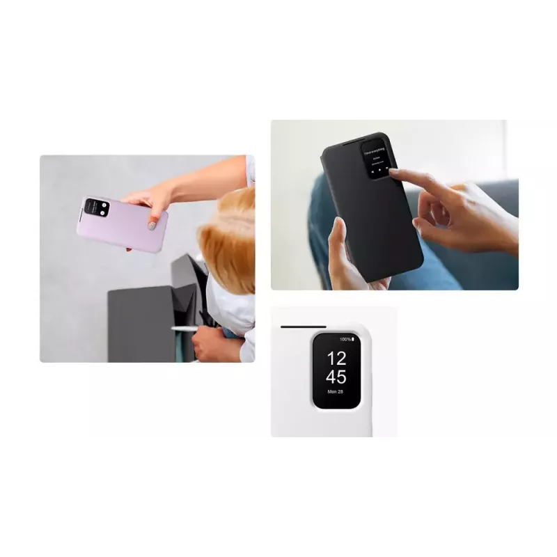 Samsung EF-ZA356 mobilā tālruņa maciņš 16,8 cm (6,6 collas) Maciņveida maciņš Melns