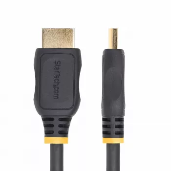 StarTech.com 18in (0,5m) HDMI 2.0 pagarinātāja kabelis, ātrdarbīgs HDMI porta saudzētāja kabelis, 4K 60Hz, HDMI vīrišķais pret sievišķo pagarinātāja adaptera vads, HDMI pagarinātāja kabelis, V/S