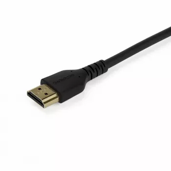 StarTech.com 1,5 m plāns HDMI 2.0 kabelis, elastīgs Premium sertificēts HDMI vads ar Ethernet, UHD 4K 60Hz HDR10, izturīgs aramīda šķiedras dizains ar TPE apvalku