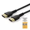 StarTech.com 1,5 m plāns HDMI 2.0 kabelis, elastīgs Premium sertificēts HDMI vads ar Ethernet, UHD 4K 60Hz HDR10, izturīgs aramīda šķiedras dizains ar TPE apvalku