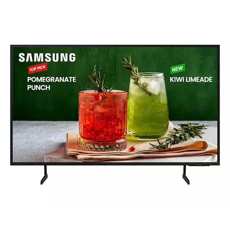 Samsung BE75D-H Digitālā displeja plakanais panelis 190,5 cm (75 collas) LED Wi-Fi 4K Ultra HD Melns Tizen 16/7