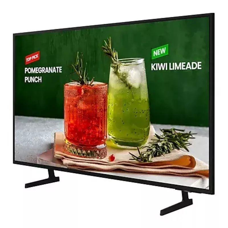 Samsung BE75D-H Digitālā displeja plakanais panelis 190,5 cm (75 collas) LED Wi-Fi 4K Ultra HD Melns Tizen 16/7