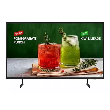 Samsung BE75D-H Digitālā displeja plakanais panelis 190,5 cm (75 collas) LED Wi-Fi 4K Ultra HD Melns Tizen 16/7
