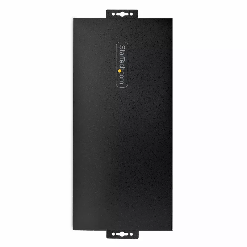 StarTech.com 16 portu industriālais USB 5 Gbps centrmezgls ar barošanas adapteri, metāla korpuss, montējams, ESD aizsardzība, termināla bloka barošana, USB uzlāde, divu resursdatoru pārslēgs - TAA
