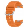 Samsung Sport Band (S/M) for Galaxy Watch 7, siksniņa, viedpulkstenis, oranža, Samsung, Galaxy Watch7/Watch6/Watch5 Pro/Watch4 Sport, gumija
