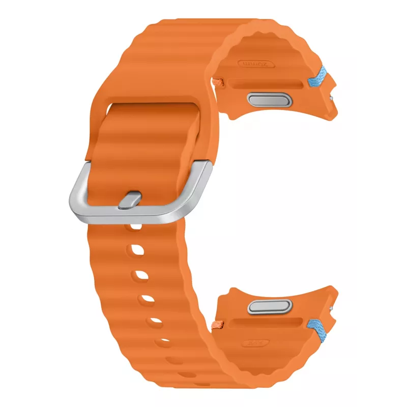Samsung Sport Band (S/M) for Galaxy Watch 7, siksniņa, viedpulkstenis, oranža, Samsung, Galaxy Watch7/Watch6/Watch5 Pro/Watch4 Sport, gumija