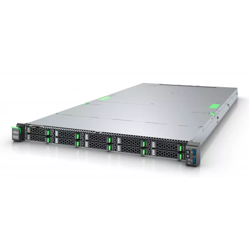 Fujitsu PRIMERGY RX2530 M7 serveris 0 GB plaukta (1U) Intel Xeon Silver 4510 2.4 GHz 32 GB DDR5-SDRAM 900 W
