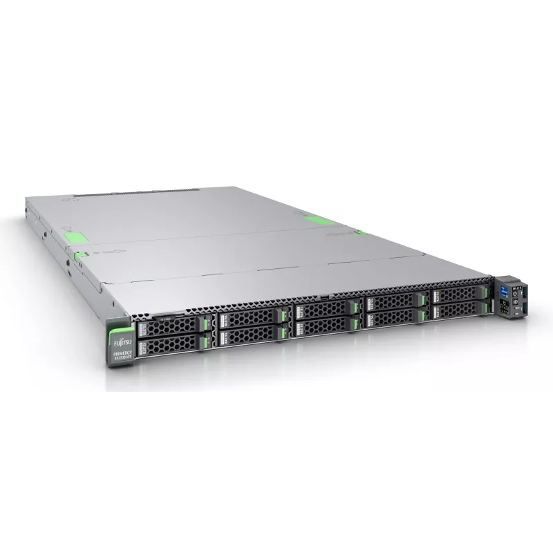Fujitsu PRIMERGY RX2530 M7 serveris 0 GB plaukta (1U) Intel Xeon Silver 4510 2.4 GHz 32 GB DDR5-SDRAM 900 W