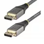 StarTech.com 1 pēda (30 cm) DisplayPort 1.4 kabelis — 8K 60 Hz HDR10 — Ultra HD 4K 120 Hz video — DP 1.4 kabelis/vads — monitoriem/displejiem — DisplayPort uz DisplayPort kabelis — vīr./vīr.