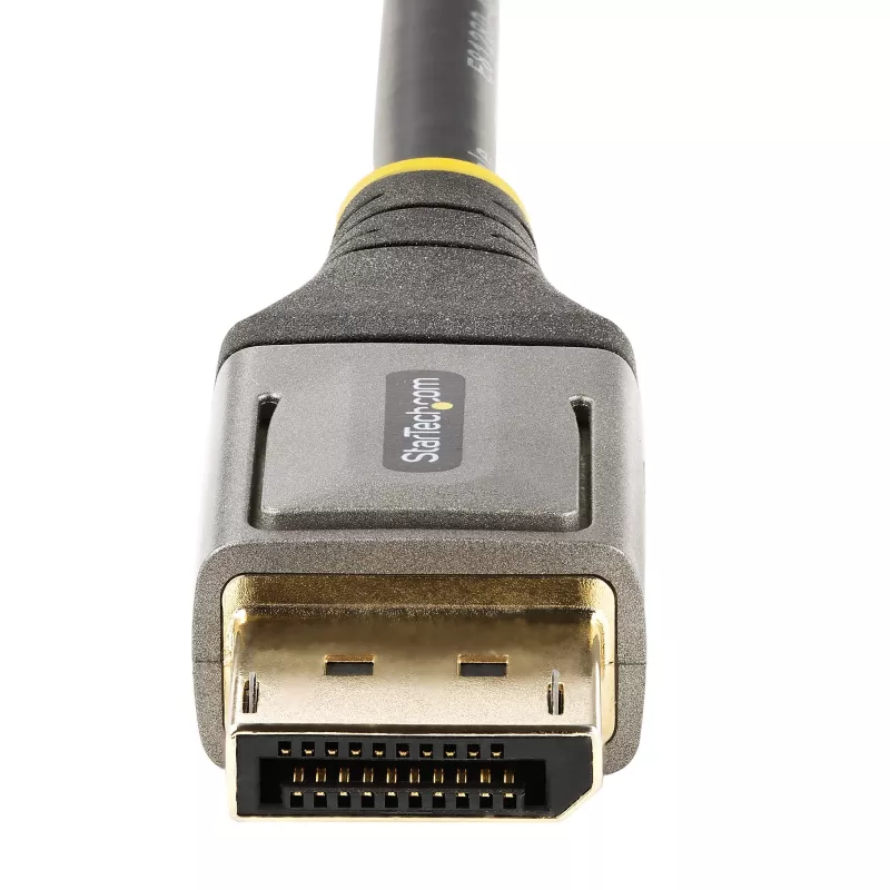 StarTech.com 1 pēda (30 cm) DisplayPort 1.4 kabelis — 8K 60 Hz HDR10 — Ultra HD 4K 120 Hz video — DP 1.4 kabelis/vads — monitoriem/displejiem — DisplayPort uz DisplayPort kabelis — vīr./vīr.
