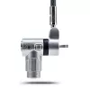 StarTech.com 3-in-1 Universal Laptop Lock 6.6ft (2m), Master Keyed Locking kabelis, Computer Security, Saderīga w/Noble Wedge®/Nano/K-Slot; Anti-Theft Cut-Resistant kabelis