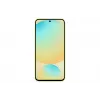 Vāciņš Samsung Galaxy S24 FE vienkrāsains dzeltens ar galda statīvu