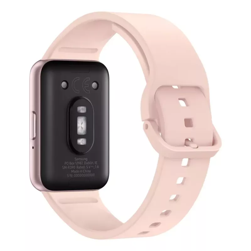 Smartwatch Samsung Galaxy Fit3 40 mm alumīnija korpuss, 1,6 collu AMOLED, Bluetooth 5.3, 208 mAh, rozā zelts