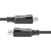 StarTech.com 3 m DisplayPort 1.2 kabelis – 4K x 2K Ultra HD VESA sertificēts DisplayPort kabelis – DP–DP kabelis monitoram – DP video/displeja vads – fiksējoši DP savienotāji