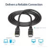 StarTech.com 6ft (2m) DisplayPort 1.2 kabelis - 4K x 2K Ultra HD VESA sertificēts DisplayPort kabelis - DP uz DP kabelis monitoram - DP video/displeja vads - fiksējošie DP savienotāji