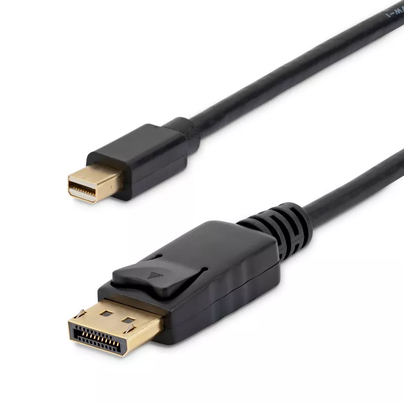 StarTech.com 6 pēdu (2 m) Mini DisplayPort uz DisplayPort 1.2 kabelis - 4K x 2K UHD Mini DisplayPort uz DisplayPort adaptera kabelis - Mini DP uz DP kabelis monitoram - mDP uz DP pārveidotāja vads