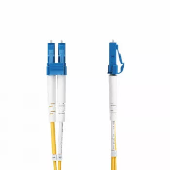 StarTech.com 1m (3,3 pēdas) LC uz LC (UPC) OS2 vienmoda dupleksā optiskās šķiedras kabelis, 9/125µm, 100G, lieces nejutīgs, zemi ievades zudumi - LSZH šķiedras džempervads