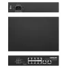 Intellinet 8 portu gigabitu Ethernet PoE+ slēdzis 120 W, 2 augšupsaites porti