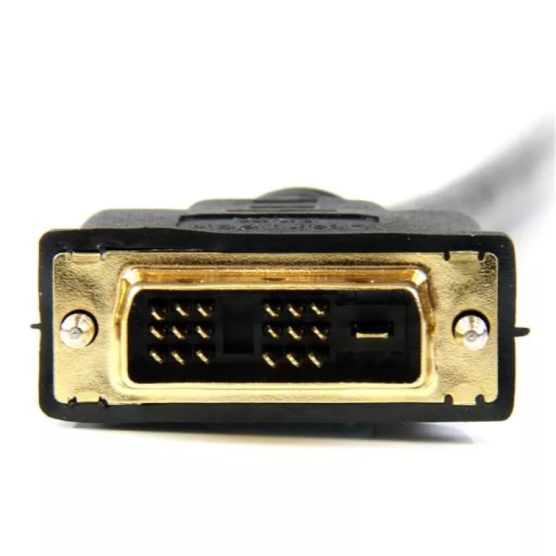 StarTech.com 2m HDMI uz DVI-D kabelis - V/V, 2 m, HDMI, DVI-D, vīr., vīr., zelts