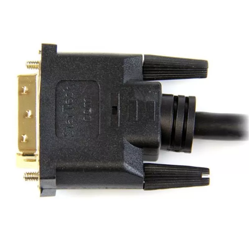 StarTech.com 2m HDMI uz DVI-D kabelis - V/V, 2 m, HDMI, DVI-D, vīr., vīr., zelts