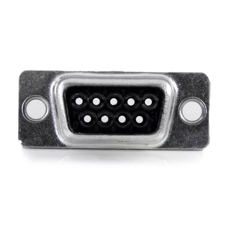 StarTech.com DB9 uz RJ45 modulārais adapteris - vīr./siev., DB-9, RJ-45, melns