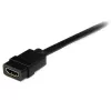 StarTech.com 2 m (6 pēdas) HDMI pagarinātāja kabelis — HDMI vīrišķais–sievišķais kabelis — 4K HDMI kabeļa pagarinātājs — 4K 30Hz UHD HDMI kabelis ar Ethernet (vīr./siev.) — ātrdarbīgs HDMI 1.4 kabelis — HDMI vada pagarinātājs