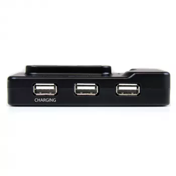 StarTech.com 6 portu USB 3.0 / USB 2.0 kombinētais centrs ar 2A uzlādes portu – 2x USB 3.0 un 4x USB 2.0