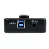 StarTech.com 6 portu USB 3.0 / USB 2.0 kombinētais centrs ar 2A uzlādes portu – 2x USB 3.0 un 4x USB 2.0