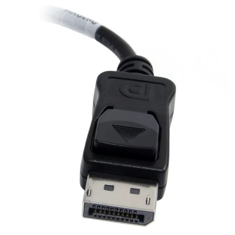 StarTech.com DisplayPort uz DVI adapteris - aktīvs DisplayPort uz DVI-D adapteris/video pārveidotājs 1080p - DP 1.2 uz DVI monitora kabeļa adaptera sargspraudnis - DP uz DVI adapteris - fiksējošs DP savienotājs