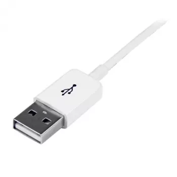 StarTech.com 1 m balts USB 2.0 pagarinātāja kabelis A uz A — M/F