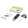 StarTech.com M.2 SSD korpuss M.2 SATA SSD diskiem — USB 3.1 (10 Gbps) ar USB-C kabeli