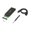 StarTech.com M.2 SSD korpuss M.2 SATA SSD diskiem — USB 3.1 (10 Gbps) ar USB-C kabeli