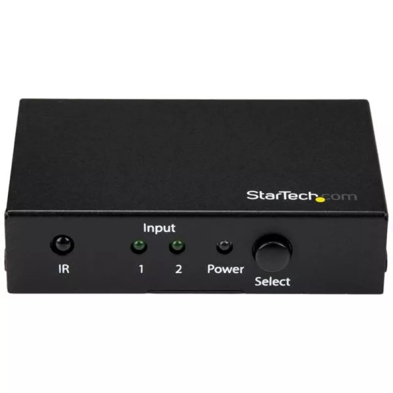 StarTech.com 2-portu HDMI pārslēdzējs - 4K 60Hz