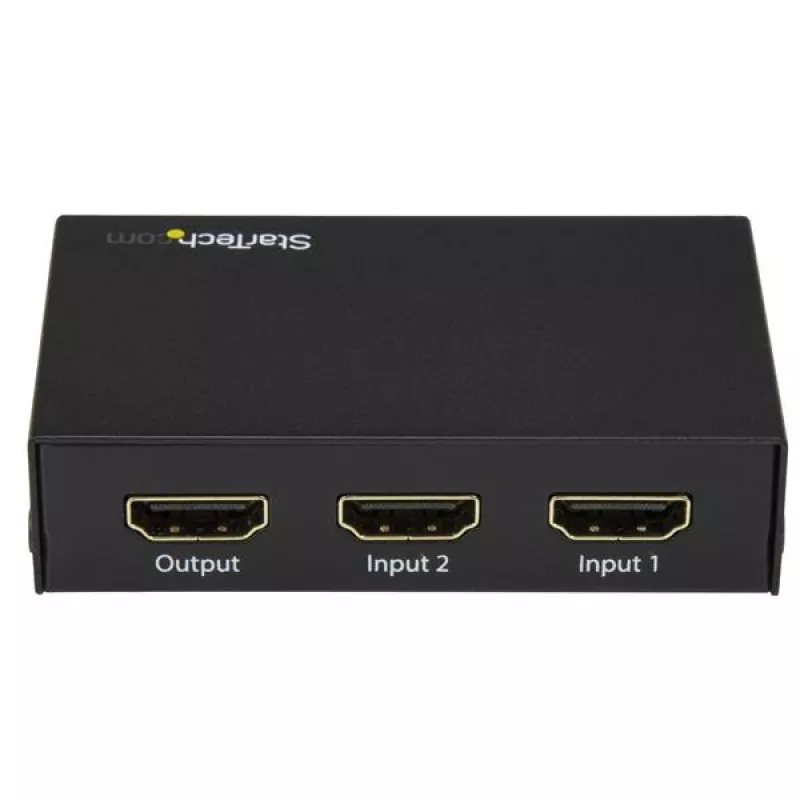 StarTech.com 2-portu HDMI pārslēdzējs - 4K 60Hz