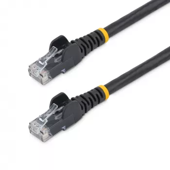 StarTech.com Cat5e Ethernet komutācijas kabelis ar aizsargātiem RJ45 savienotājiem - 10 m, melns