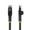 StarTech.com Cat5e Ethernet komutācijas kabelis ar aizsargātiem RJ45 savienotājiem - 10 m, melns