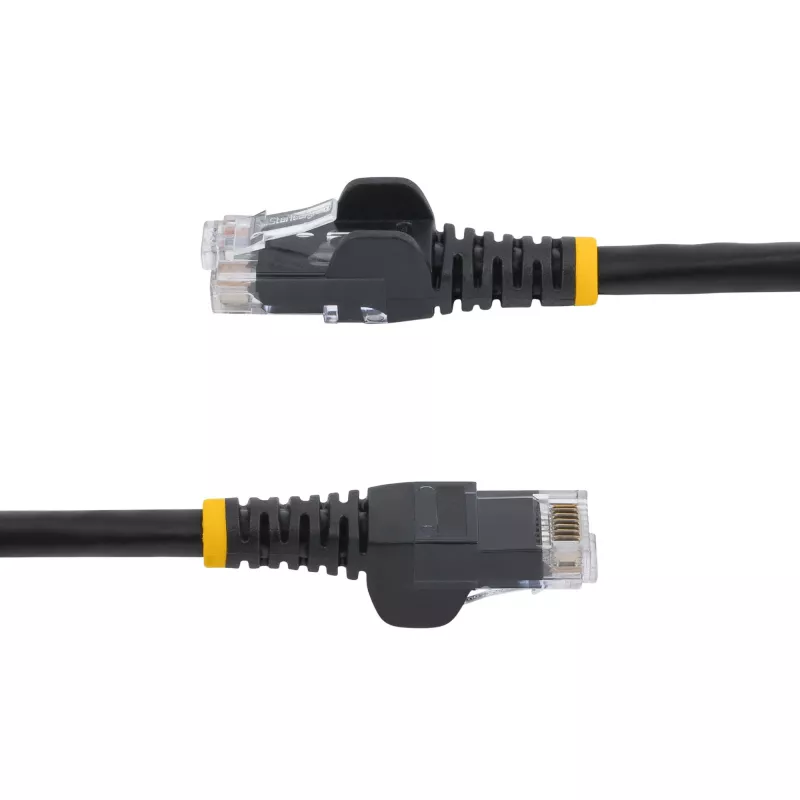 StarTech.com Cat5e Ethernet komutācijas kabelis ar aizsargātiem RJ45 savienotājiem - 10 m, melns