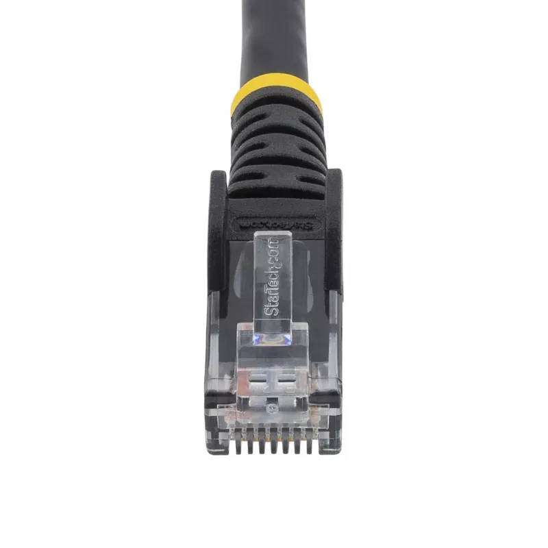 StarTech.com Cat5e Ethernet komutācijas kabelis ar aizsargātiem RJ45 savienotājiem - 10 m, melns