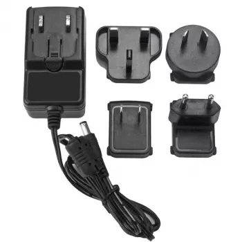 StarTech.com DC barošanas adapteris - 12V, 2A, universāls, iekštelpām, 100-240 V, 24 W, 12 V, 0,6 A