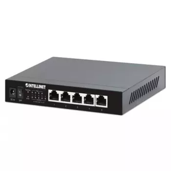 Nepārvaldīts slēdzis Intellinet 5 Portu 2.5G Ethernet PoE+ 55W