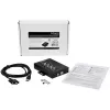 StarTech.com 4 portu seriālais centrmezgls, USB uz RS232/RS485/RS422 adapteris - Rūpniecisks USB 2.0 uz DB9 seriālais pārveidotāja centrmezgls - IP30 klase - Uz DIN sliedes montējams metāla seriālais centrmezgls - 15kV ESD aizsardzība