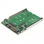 StarTech.com M.2 SATA SSD uz 2,5 collu SATA adapteris - M.2 NGFF uz SATA pārveidotājs - 7 mm - atvērtā rāmja kronšteins - M2 cietā diska adapteris