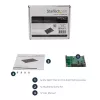 StarTech.com M.2 SATA SSD uz 2,5 collu SATA adapteris - M.2 NGFF uz SATA pārveidotājs - 7 mm - atvērtā rāmja kronšteins - M2 cietā diska adapteris