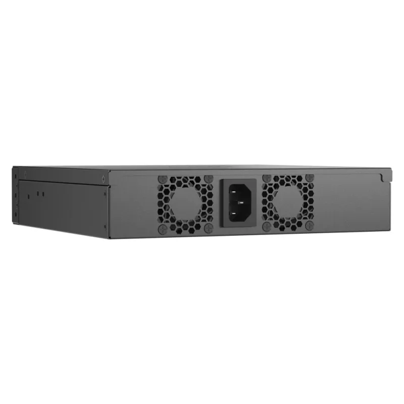 QNAP QSW-M3216R-8S8T tīkla komutators pārvaldāms L2/L3 10G Ethernet (100/1000/10000) 1U melns