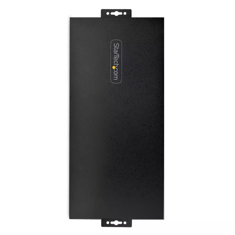 StarTech.com 16 pieslēgvietu rūpnieciskais USB 3.0 centrmezgls 5 Gbps, metāla, DIN/virsmas/statņa stiprināms, ESD aizsardzība, spaiļu bloka barošana, līdz 120 W koplietota USB uzlāde, divu resursdatoru centrmezgls/slēdzis