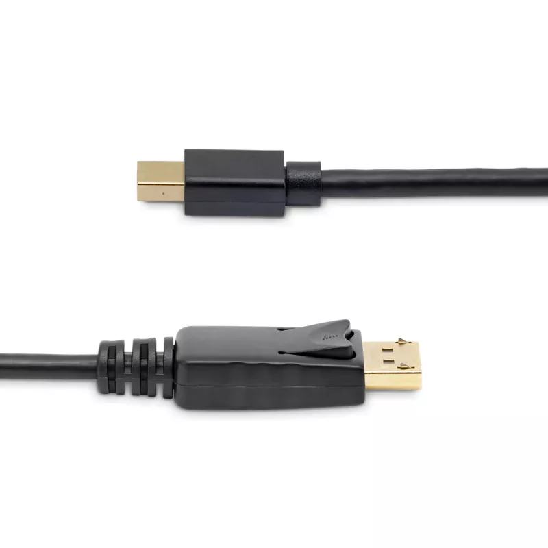 StarTech.com 10 pēdu (3 m) Mini DisplayPort uz DisplayPort 1.2 kabelis — 4K x 2K UHD Mini DisplayPort uz DisplayPort adaptera kabelis — Mini DP uz DP kabelis monitoram — mDP uz DP pārveidotāja vads